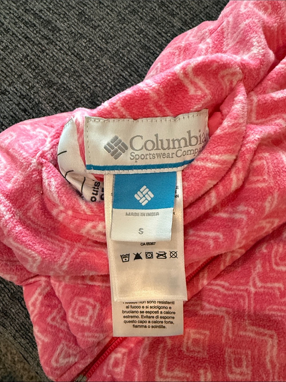Columbia Hot Pink Quilted Puffer Vest - Picture 3 of 3
